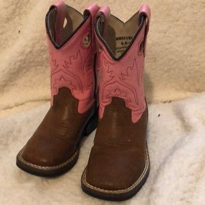 Pink Toddle Cowgirl boots 💓
